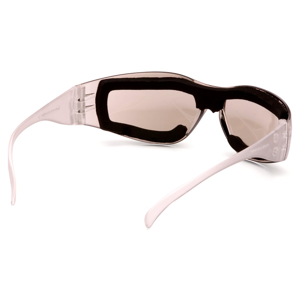 Pyramex Intruder Safety Glasses with Full Foam Padding, 1 pair