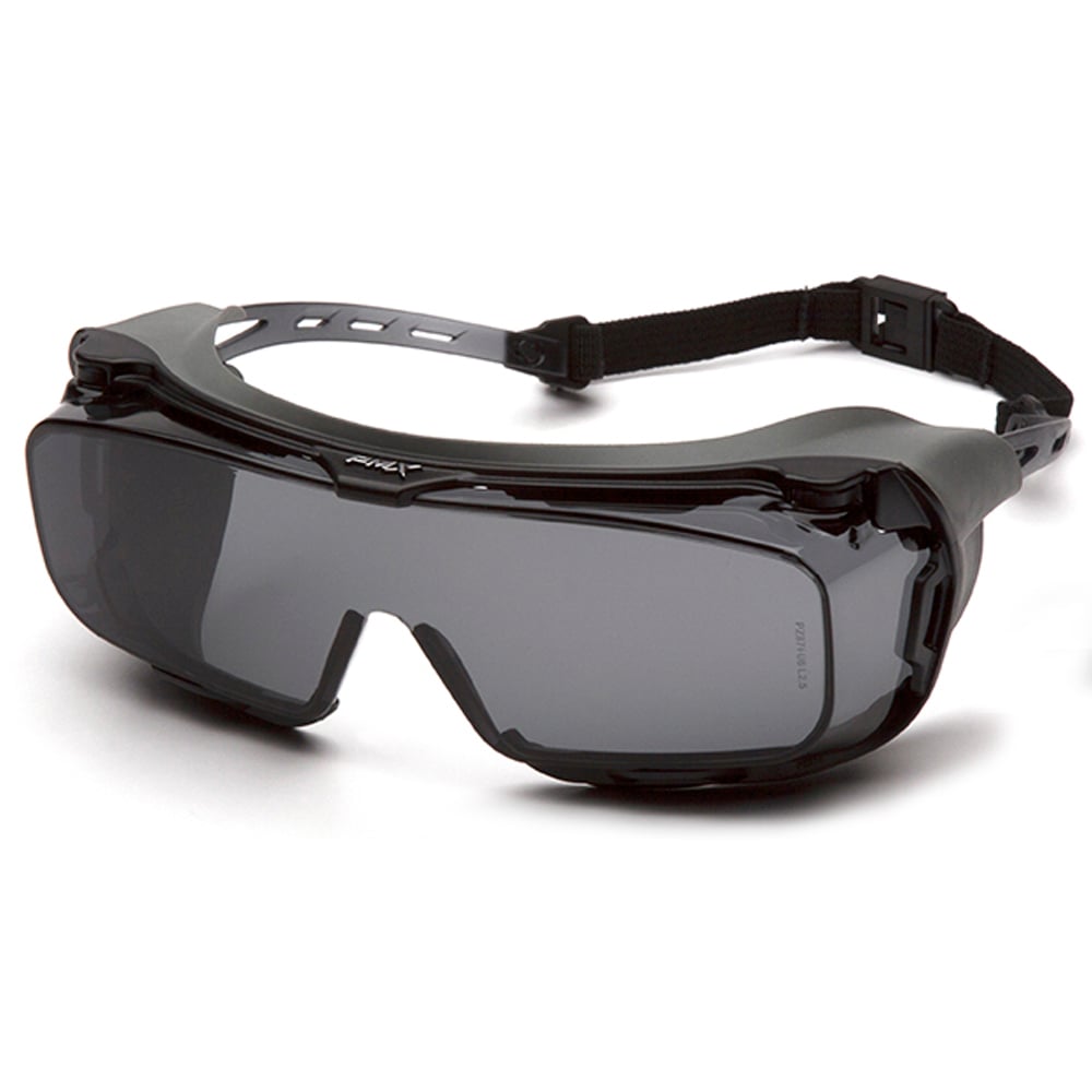 Pyramex Cappture Safety Glasses with Rubber Gasket, 1 pair