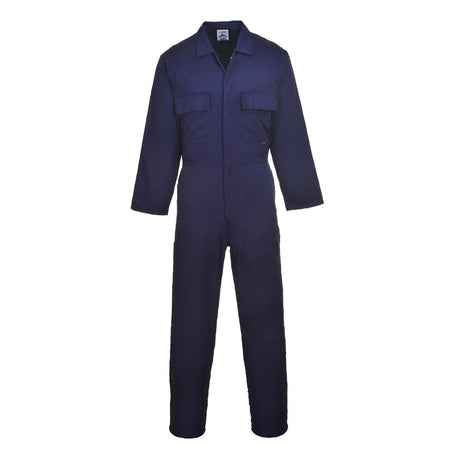 Portwest S999 Euro Work Polycotton Coverall with Elastic Back Waist