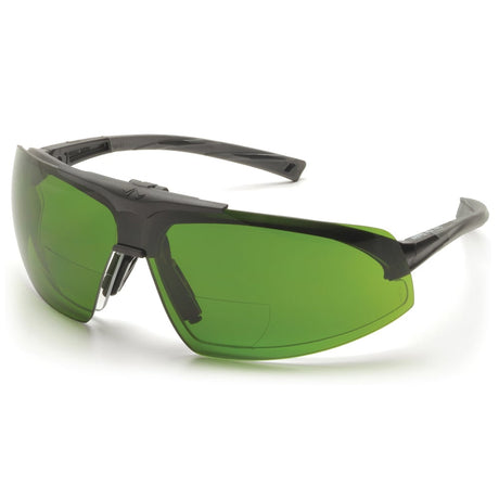 Pyramex Onix Plus Readers Safety Glasses with IR Flip Lens