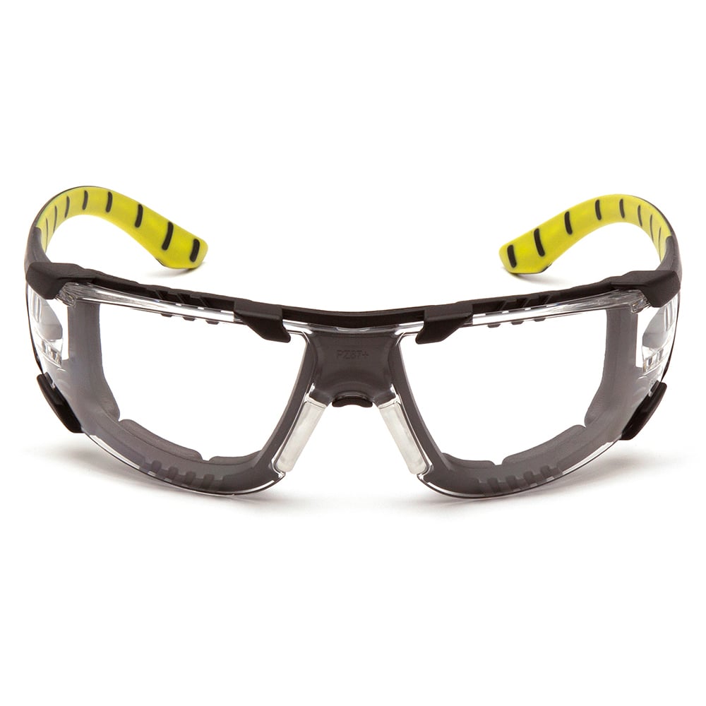 Pyramex Endeavor Plus Safety Glasses with Foam Padding, 1 pair