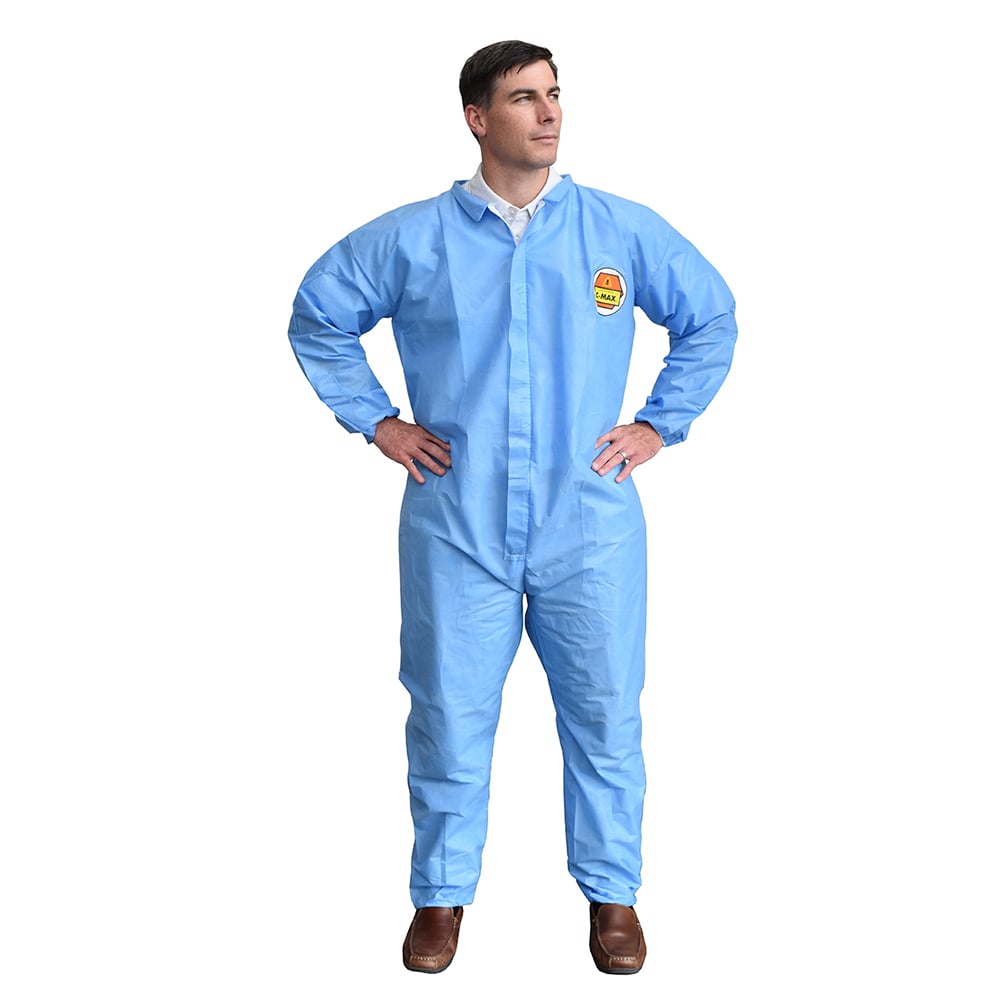 Cordova C-MAX™ SMS Coverall with Elastic Waist, Wrist & Ankle, 1 case (25 pieces)