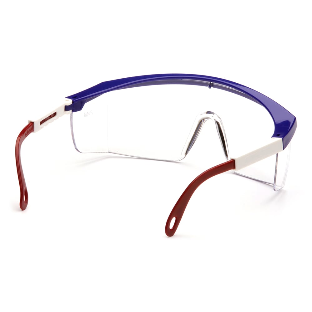 Pyramex Integra Safety Glasses, Colored Frames, 1 pair