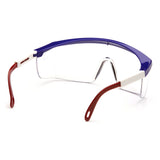 Pyramex Integra Safety Glasses, Colored Frames, 1 pair