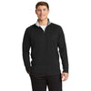 Sport - Tek F243 Sport - Wick Fleece 1/4 - Zip Pullover with Contrast Collar - Gorvex.com