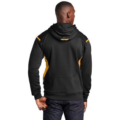 Sport - Tek F246 Tech Fleece Colorblock Sweatshirt with Hood - Gorvex.com