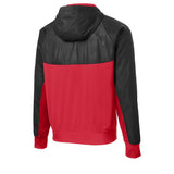 Sport - Tek JST50 Embossed Hybrid Full - Zip Hooded Jacket - Gorvex.com