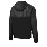 Sport - Tek JST50 Embossed Hybrid Full - Zip Hooded Jacket - Gorvex.com