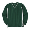 Sport - Tek JST62 Colorblock V - Neck Wind Shirt with Tipped Collar - Gorvex.com