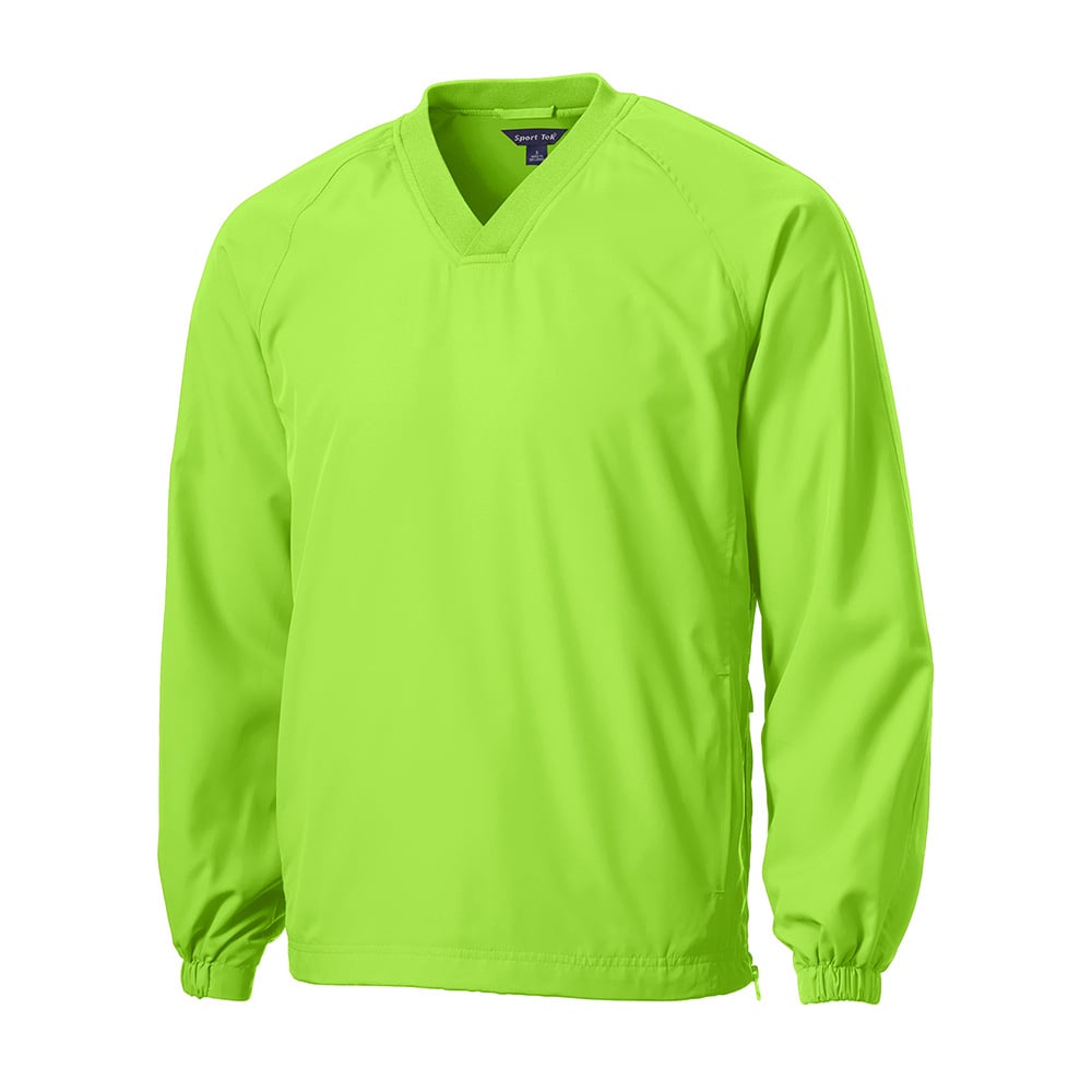 Sport - Tek JST72 V - Neck Raglan Wind Shirt with Side Pockets - Gorvex.com