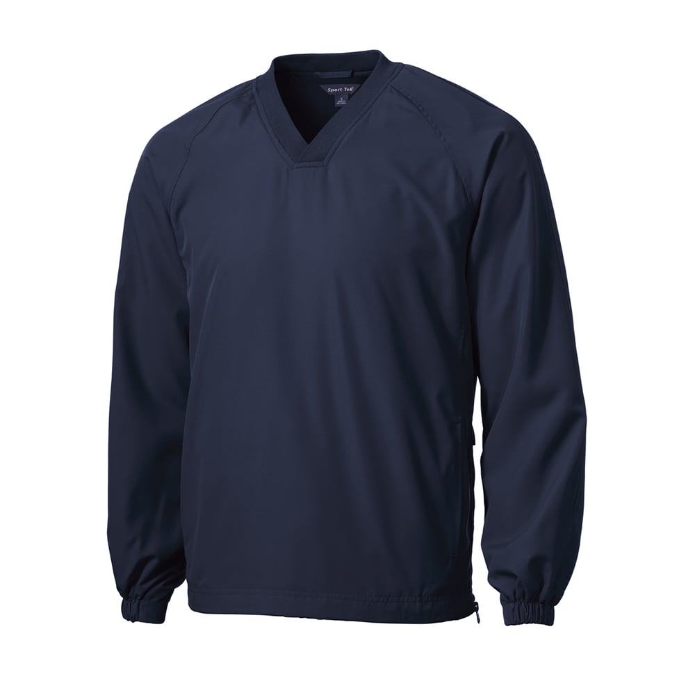 Sport - Tek JST72 V - Neck Raglan Wind Shirt with Side Pockets - Gorvex.com