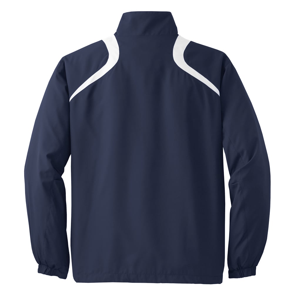 Sport - Tek JST75 Colorblock Half - Zip Wind Shirt with Slash Pockets - Gorvex.com