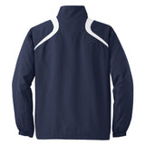 Sport - Tek JST75 Colorblock Half - Zip Wind Shirt with Slash Pockets - Gorvex.com