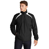 Sport - Tek JST75 Colorblock Half - Zip Wind Shirt with Slash Pockets - Gorvex.com