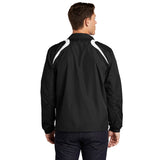 Sport - Tek JST75 Colorblock Half - Zip Wind Shirt with Slash Pockets - Gorvex.com