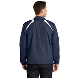 Sport - Tek JST75 Colorblock Half - Zip Wind Shirt with Slash Pockets - Gorvex.com