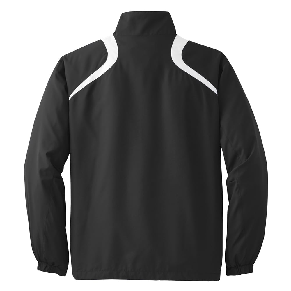 Sport - Tek JST75 Colorblock Half - Zip Wind Shirt with Slash Pockets - Gorvex.com