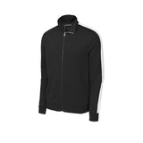 Sport - Tek JST94 Tricot Track Jacket with Striped Sleeve - Gorvex.com