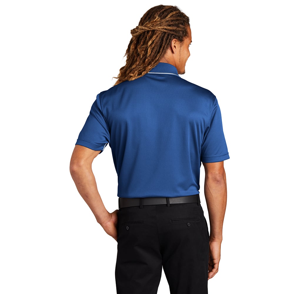 Sport - Tek K467 Dri - Mesh Piped Polo with Tipped Collar - Gorvex.com