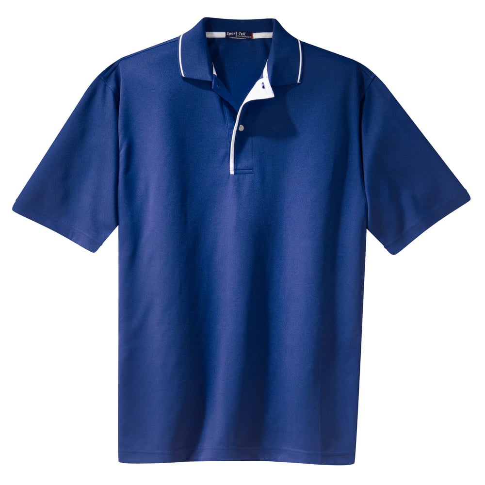 Sport - Tek K467 Dri - Mesh Piped Polo with Tipped Collar - Gorvex.com