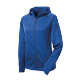 Sport - Tek L248 Women's Tech Fleece Full - Zip Jacket with Hood - Gorvex.com