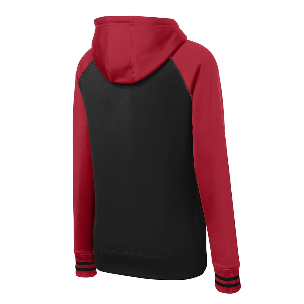 Sport - Tek LST236 Sport - Wick Women's Full - Zip Varsity Jacket with Hood - Gorvex.com