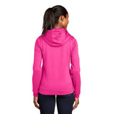 Sport - Tek LST238 Sport - Wick Women's Fleece Full - ZIp Jacket with Hood - Gorvex.com