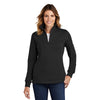 Sport - Tek LST253 Women's Fleece Quarter - Zip Sweatshirt - Gorvex.com