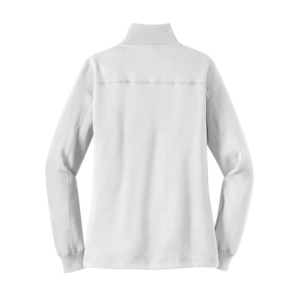 Sport - Tek LST253 Women's Fleece Quarter - Zip Sweatshirt - Gorvex.com