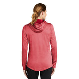 Sport - Tek LST264 PosiCharge Women's Heather Fleece Pullover with Hood - Gorvex.com