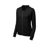 Sport - Tek LST274 Women's French Terry Bomber Jacket with Front Pockets - Gorvex.com