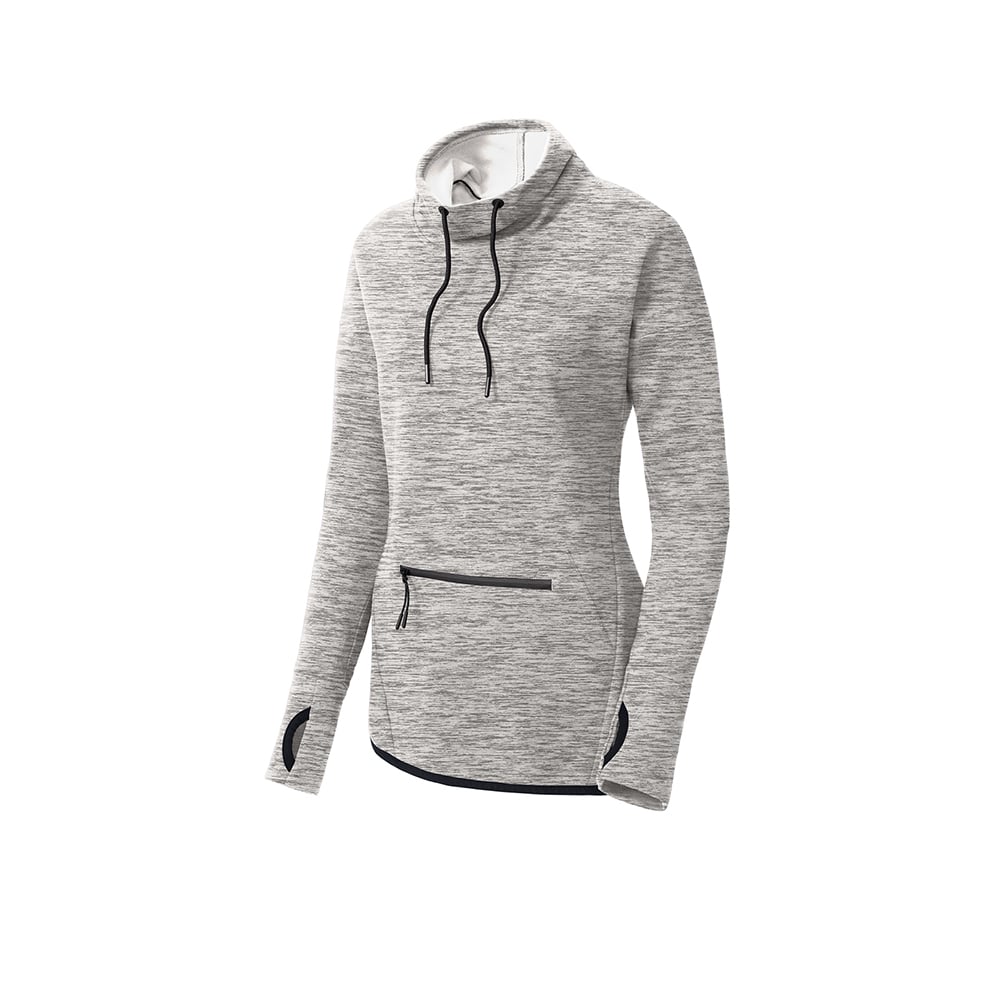 Sport - Tek LST280 Women's Triumph Cowl Neck Pullover with Thumbhole - Gorvex.com