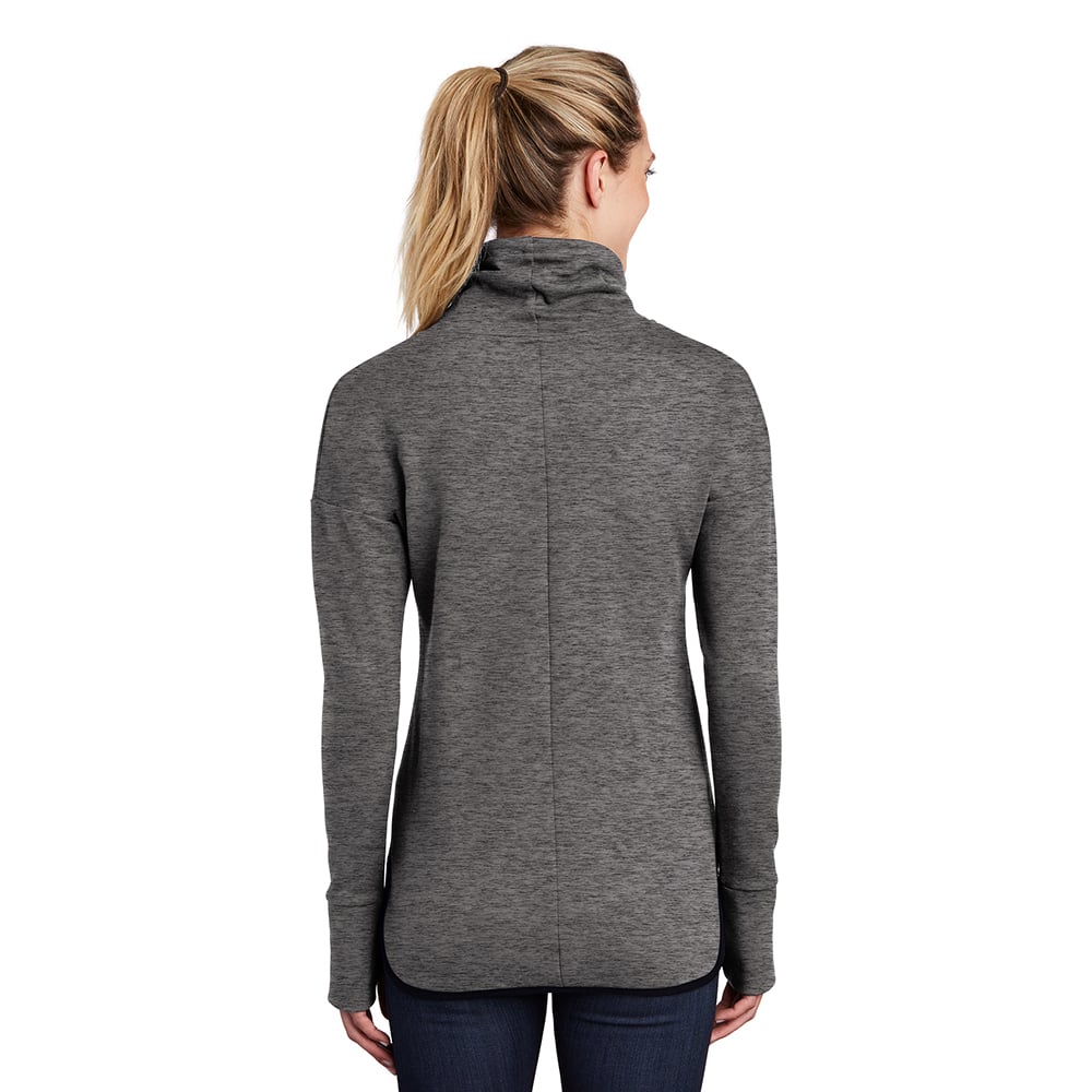 Sport - Tek LST280 Women's Triumph Cowl Neck Pullover with Thumbhole - Gorvex.com