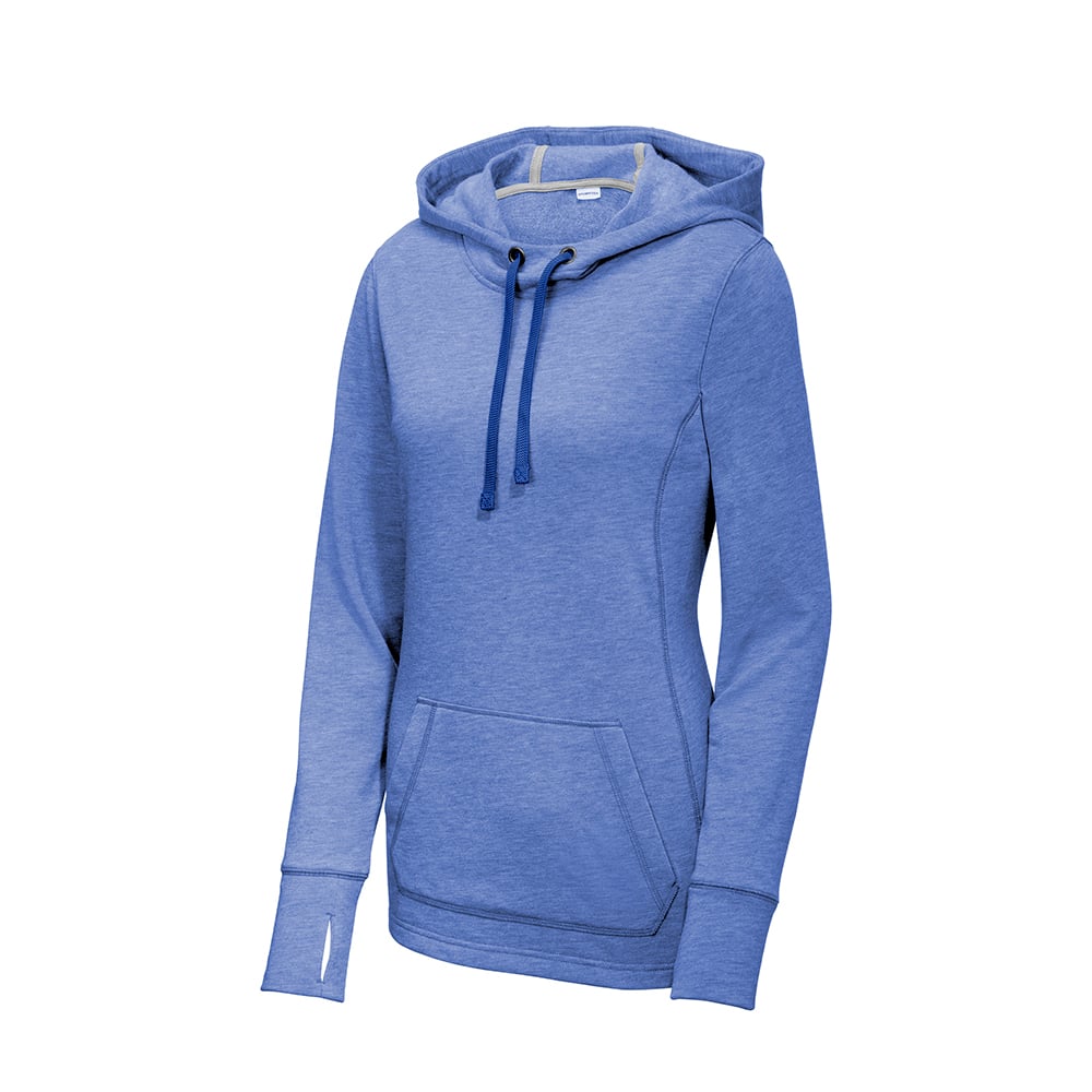 Sport - Tek LST296 PosiCharge Women's Tri - Blend Pullover with Thumbhole - Gorvex.com