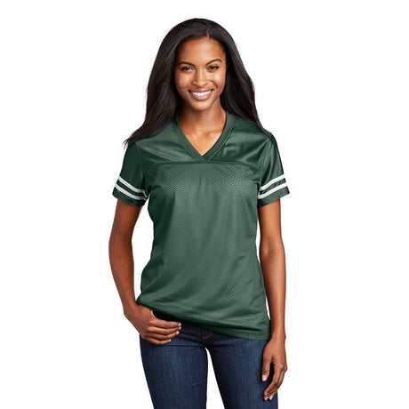 Sport - Tek LST307 PosiCharge Women's Replica Jersey with Sleeve Stripes - Gorvex.com