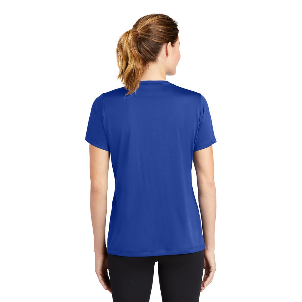 Sport - Tek LST320 PosiCharge Women's Scoop Neck Tough Tee - Gorvex.com