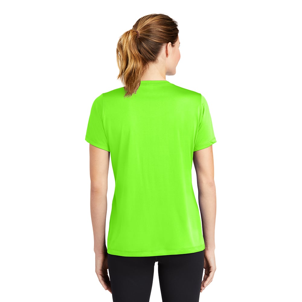 Sport - Tek LST320 PosiCharge Women's Scoop Neck Tough Tee - Gorvex.com