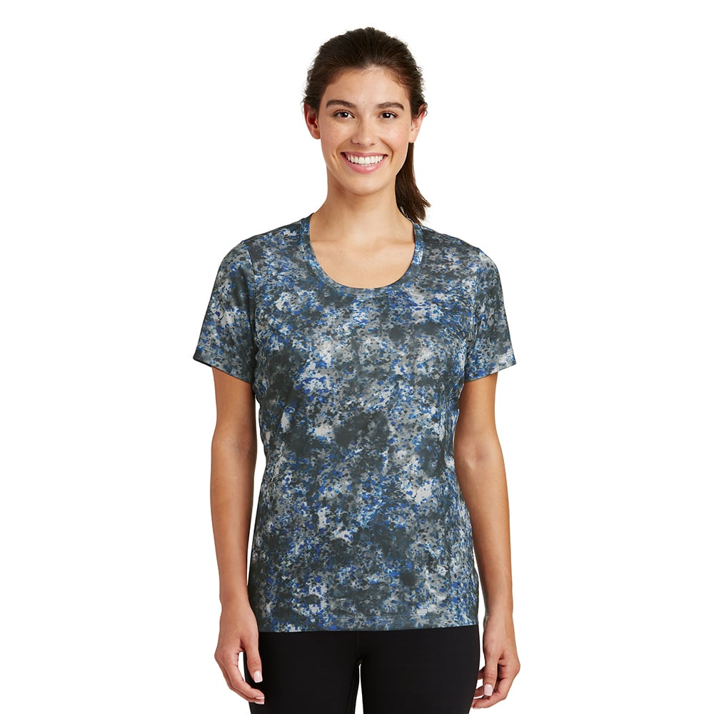 Sport - Tek LST330 Women's Mineral Freeze Scoop Neck T-Shirt - Gorvex.com