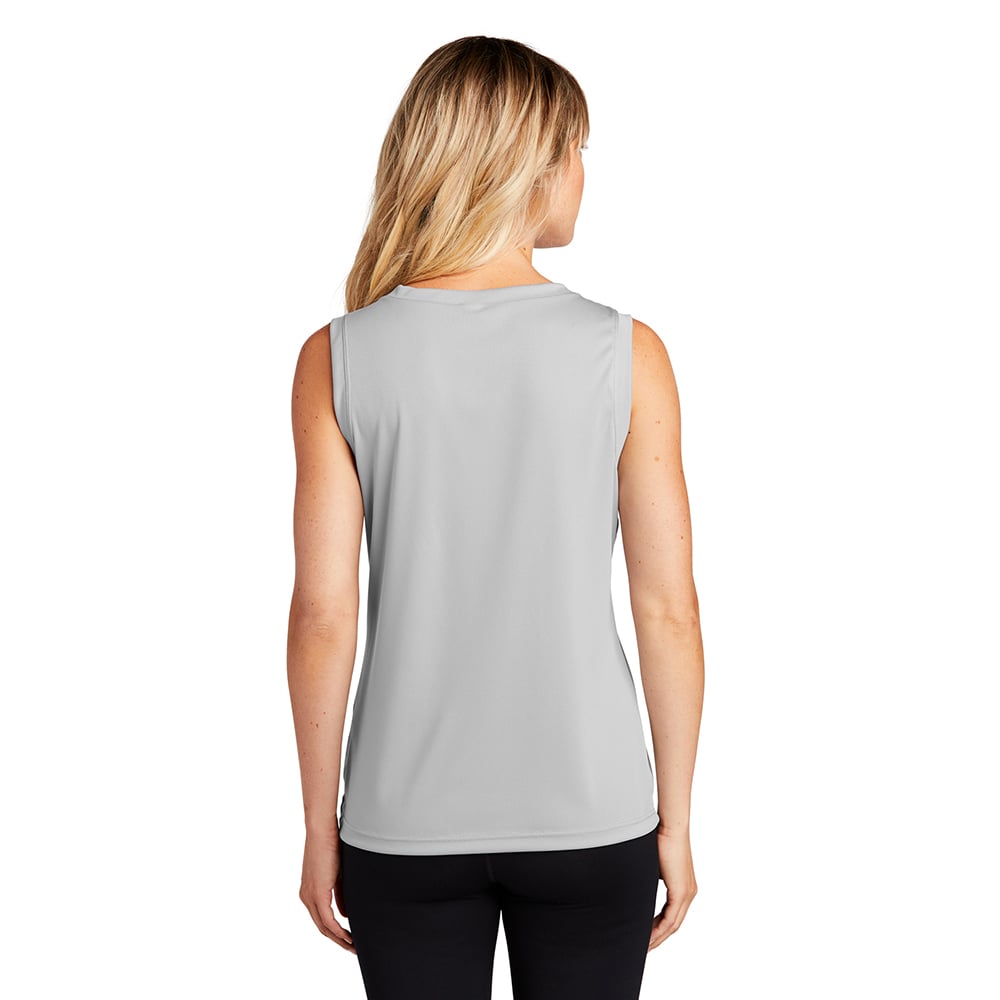 Sport - Tek LST352 PosiCharge Women's Sleeveless Competitor V - Neck Tee - Gorvex.com