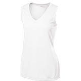 Sport - Tek LST352 PosiCharge Women's Sleeveless Competitor V - Neck Tee - Gorvex.com