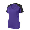 Sport - Tek LST354 PosiCharge Women's Contrast Sleeve Competitor Tee - Gorvex.com