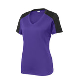 Sport - Tek LST354 PosiCharge Women's Contrast Sleeve Competitor Tee - Gorvex.com