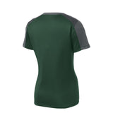 Sport - Tek LST354 PosiCharge Women's Contrast Sleeve Competitor Tee - Gorvex.com