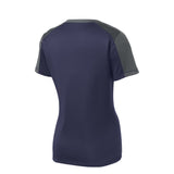 Sport - Tek LST354 PosiCharge Women's Contrast Sleeve Competitor Tee - Gorvex.com