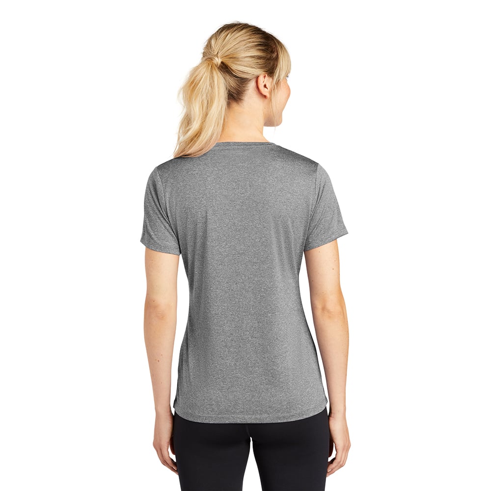 Sport - Tek LST360 Women's Heather Contender Scoop Neck T-Shirt - Gorvex.com