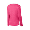 Sport - Tek LST360LS Women's Heather Contender Long Sleeve V - Neck Tee - Gorvex.com