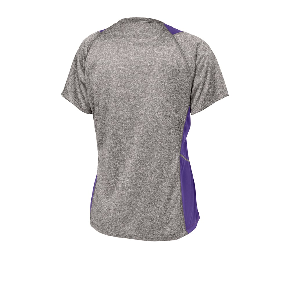 Sport - Tek LST361 Women's Contender Two - Tone V - Neck Raglan Tee - Gorvex.com