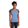 Sport - Tek LST362 Women's Two Tone Heather Contender Scoop Neck Tee - Gorvex.com