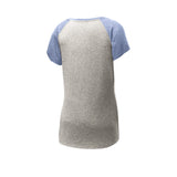 Sport - Tek LST362 Women's Two Tone Heather Contender Scoop Neck Tee - Gorvex.com