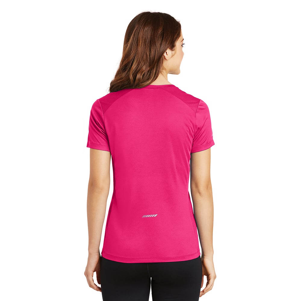 Sport - Tek LST380 PosiCharge Women's Elevate Scoop Neck T-Shirt - Gorvex.com